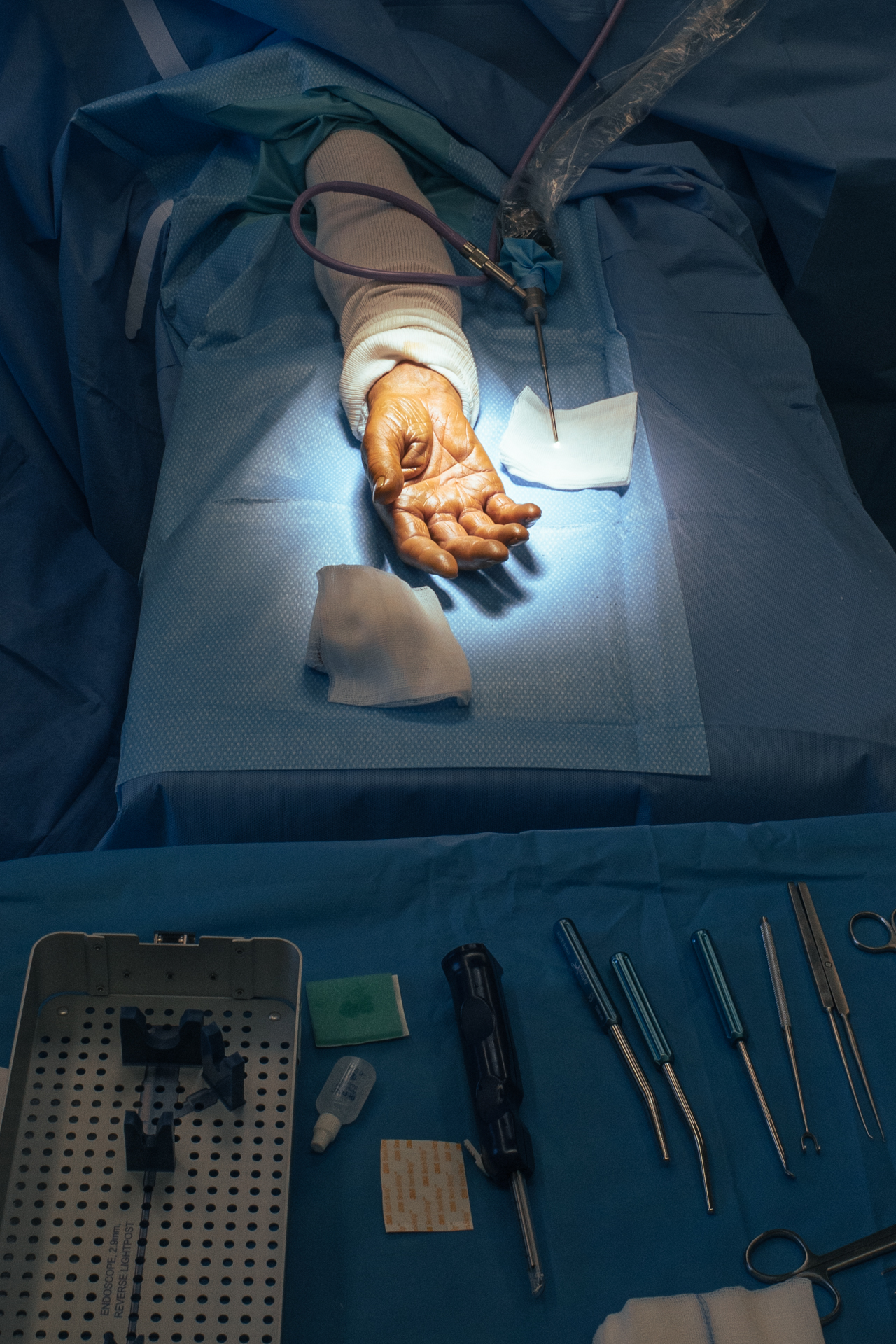 3 months in an orthopedic surgery room